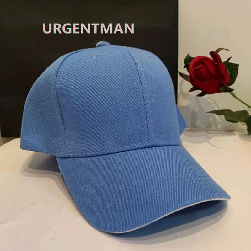 Unisex Cap Casual Acrylic Plain Baseball Cap Adjustable Hats For Women Men Hip Hop Cap Streetwear Dad Hat Wholesale