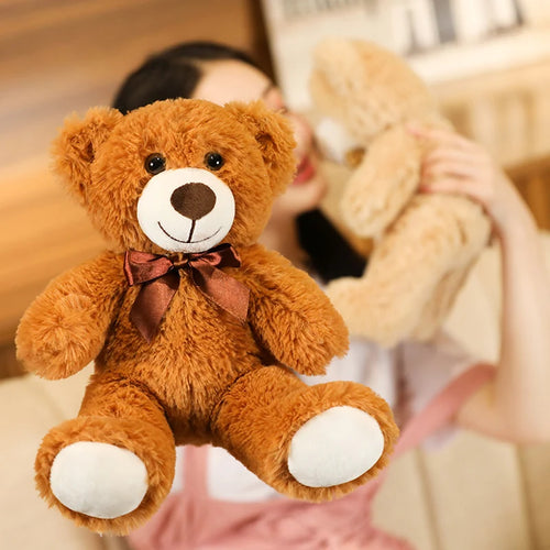 Load image into Gallery viewer, 35cm New Style Cute Plushie Teddy Bear Plush Toys Soft Anime Cute Pillows Plush&amp;Stuffed Doll House warming Party Hold Toy
