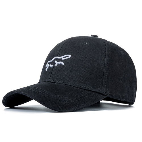 Load image into Gallery viewer, Women Men Cotton Cap Fashion Fabio Fox Embroidered Baseball Cap Female Casual Adjustable Outdoor Couple Streetwear Hat
