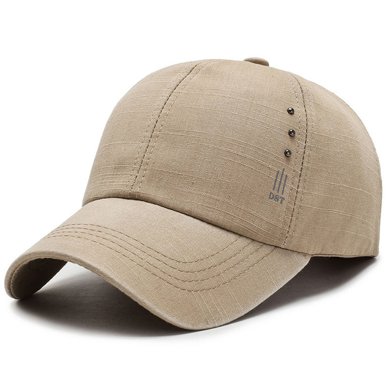 Fashion Soft Fabric Men's Baseball Cap Summer Snapback Hat For Women Bone Casquette Solid Sun Trucker Cap Cotton