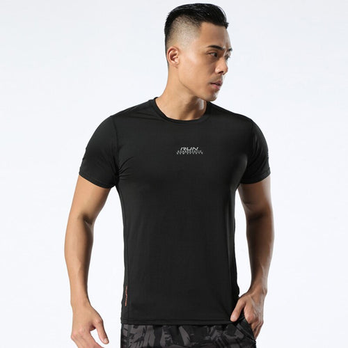 Load image into Gallery viewer, Fashion Compression Men T-shirts workout Sports Running T-shirt Short Sleeve Jogger Tshirt Fitness Exercise Gym Clothing
