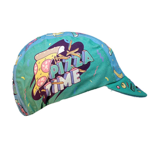 Load image into Gallery viewer, Cartoon Pizza Sexy Tongue Cycling Cap Polyester/Fleece Blue Sun Protection Breathable Balaclava Outdoor For Bicycle Hat
