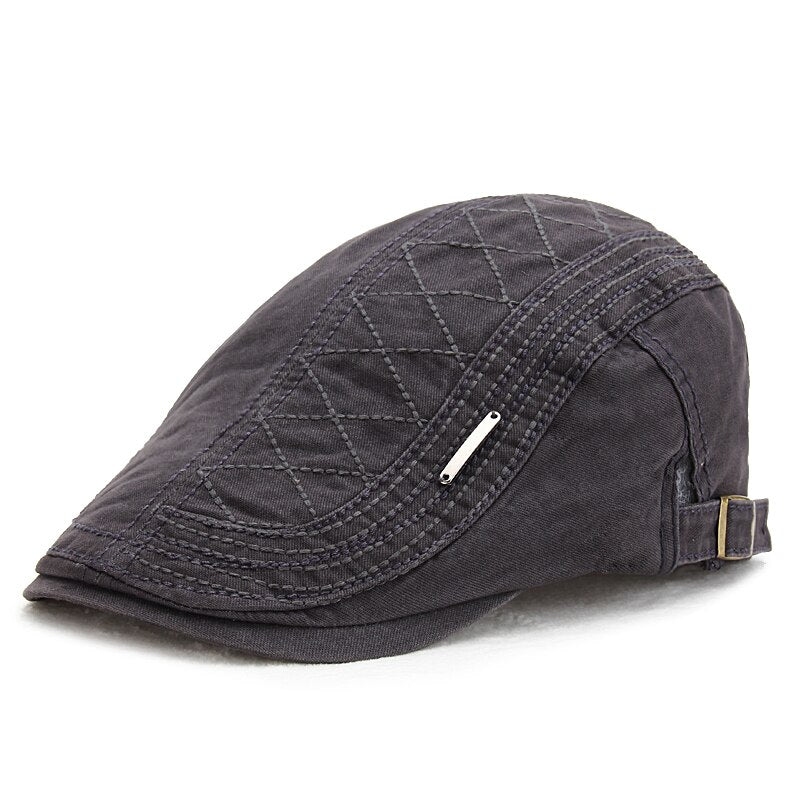Unisex Plain Berets Cap Solid Color Fashion Adjustable Cap For Men & Women Outdoor Sports Summer Cotton Berets Hats