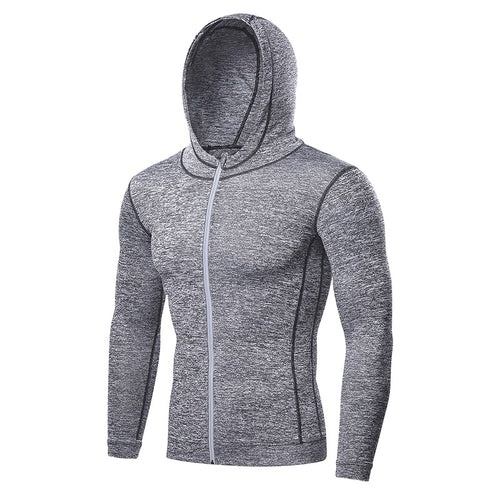 Load image into Gallery viewer, Gym Men&#39;s Running Hoodies Male Fitness Sport Jacket Workout Coat Sportswear Jogging Hooded Shirt Outdoor Sweatshirt
