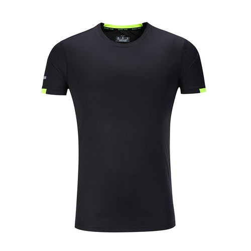 Load image into Gallery viewer, Men Running T-Shirts Quick Dry Compression Gym Fitness Jogging Sports Short Sleeve Tops Soccer Sportswear Male Jersey Breathable
