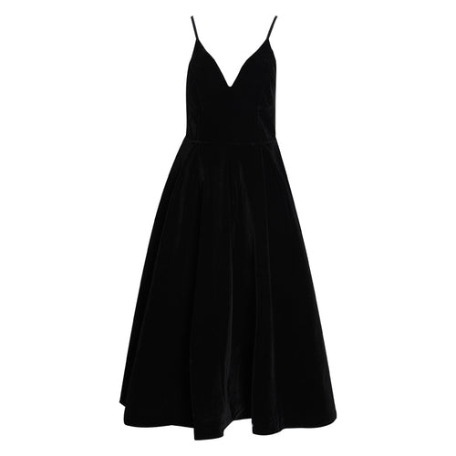 Load image into Gallery viewer, Summer Backless Dress For Women V Neck Spaghetti Strap Sleeveless High Waist Sexy Party Dresses Female Fashion
