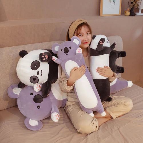 Load image into Gallery viewer, 70/110cm Koala Panda Plush Toys Animals Stuffed Animals Plush Doll Toys Kids Children Birthday Gifts Kawaii Plush Long Pillow
