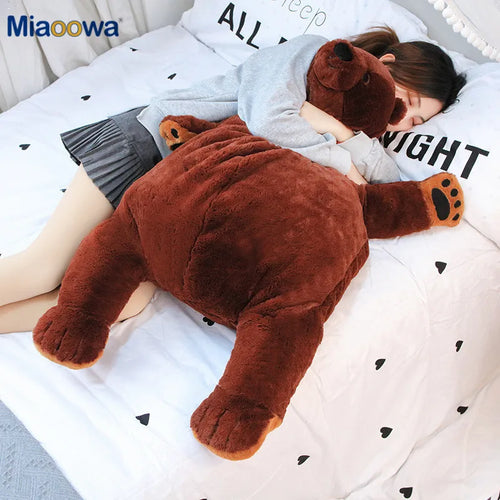 Load image into Gallery viewer, 60/100cm Huge Brown Bear Plush Toys Lovely Teddy Bear Plush Stuffed Animal Soft Doll Pillow Cushion Toys For Girls Kids Birthday
