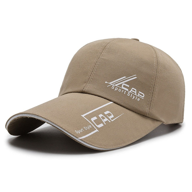 Fashion Kpop Men's Baseball Cap Long Brim Snapback Dad Hats For Women Gorras Hombre Trucker Cap Male Sun Golf Caps