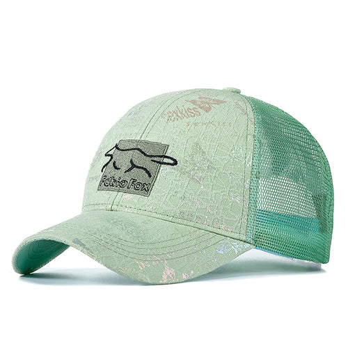 Load image into Gallery viewer, Brand Stylish Cotton Trucker Hat For Women Fashion Fox Animal Print Baseball Cap Female Outdoor Popular Great Summer Hat Cap
