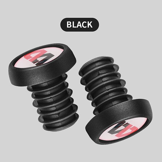 2 Pcs Bicycle Grip Anti-slip Firm Handlebar Caps MTB Bike Lightweight Bar End Plugs For MTB BMX Bike Handle Bar Grip