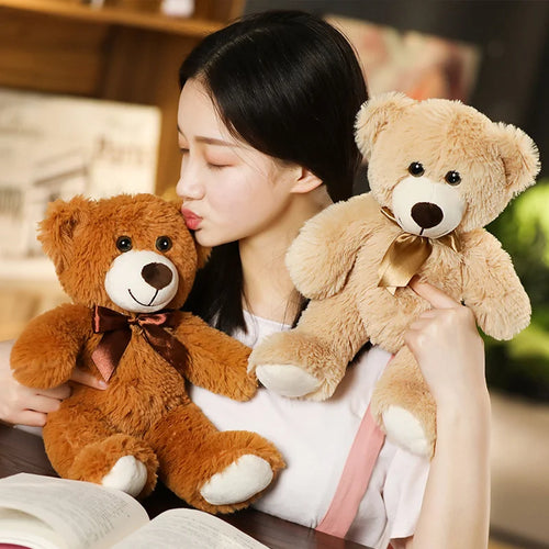 Load image into Gallery viewer, 35cm New Style Cute Plushie Teddy Bear Plush Toys Soft Anime Cute Pillows Plush&amp;Stuffed Doll House warming Party Hold Toy
