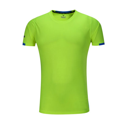 Load image into Gallery viewer, Men Running T-Shirts Quick Dry Compression Gym Fitness Jogging Sports Short Sleeve Tops Soccer Sportswear Male Jersey Breathable
