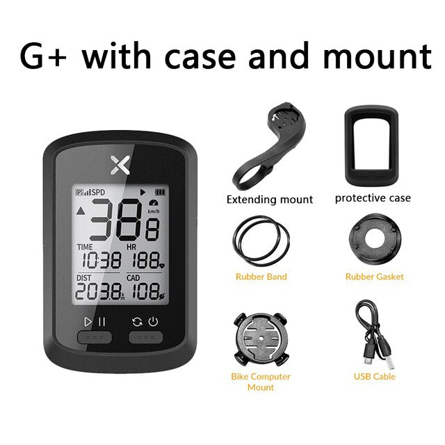 XOSS G/G+ GPS Bicycle Computer Wireless Speedometer Bike Odometer Bluetooth-compatible ANT+ Backlight Cadence Cycling Computer