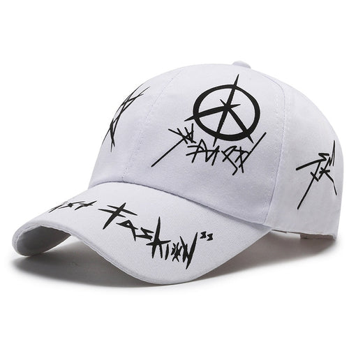 Load image into Gallery viewer, Fashion Women Men Graffiti Print Baseball Cap Female Male Outdoor Snapback Hat Casual Unisex Adjustable Couples Cap Hat
