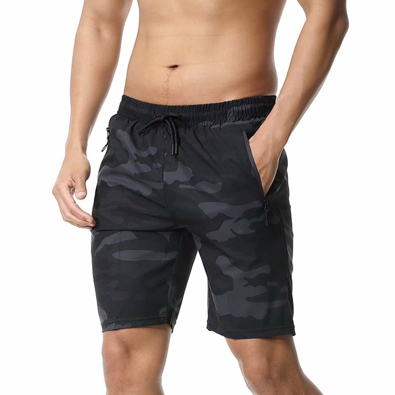 Summer New Fitness Shorts Fashion Breathable Quick-drying Gyms Bodybuilding Joggers Shorts Slim Fit Shorts Camouflage Sweatpants