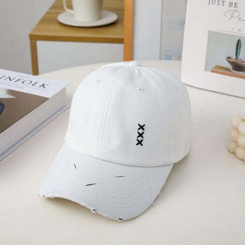 Load image into Gallery viewer, Fashion Unisex Baseball Cap Kpop Style XXX Embroidery Cap For Men Women High Quality Outdoor Couples Streetwear Sports Hat
