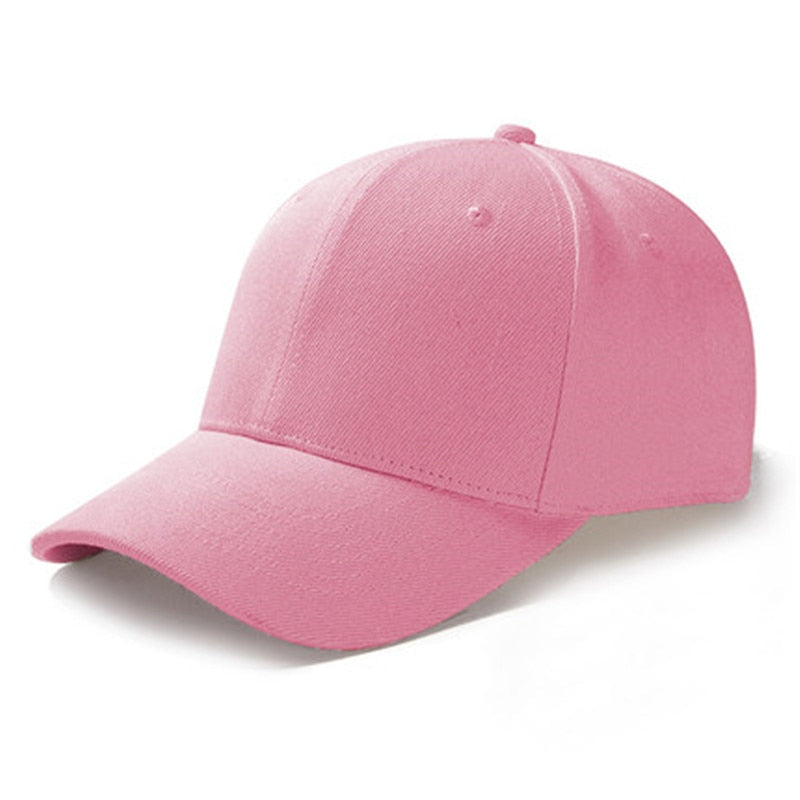 1 Pcs Unisex Cap Casual Plain Acrylic Baseball Cap Adjustable Snapback Hats For Women Men Hip Hop Cap Street Dad Hat Wholesale