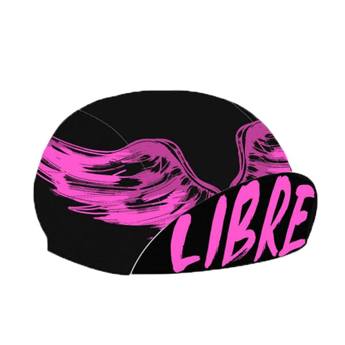 Load image into Gallery viewer, Classic Wings Of Freedom Cycling Caps Polyester Black Pink  Quick-Drying Team Bike Hats Unisex  Summer Balaclava

