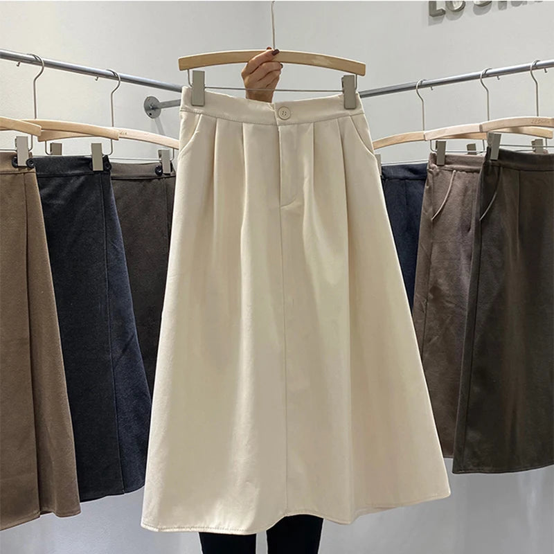 Women's casual cotton skirts hotsell