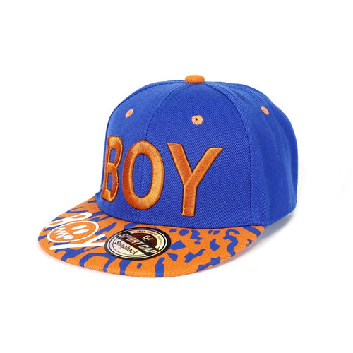 Load image into Gallery viewer, Cool Boy Embroidery Kids Baseball Cap Boys Girls Snapback Hat Four Seasons Children Hip Hop Sun Cap Hat Ho
