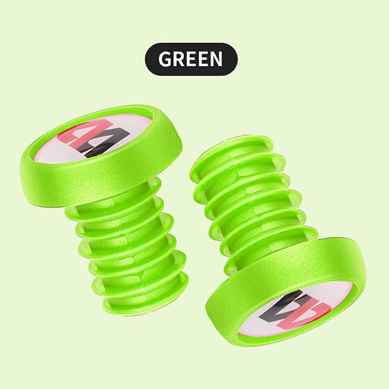 2 Pcs Bicycle Grip Anti-slip Firm Handlebar Caps MTB Bike Lightweight Bar End Plugs For MTB BMX Bike Handle Bar Grip