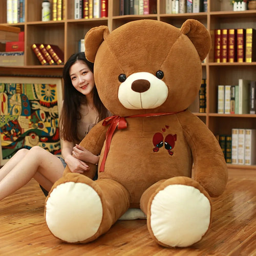 Load image into Gallery viewer, 60-100CM Large Teddy Bear Plush Toy Lovely Giant Bear Huge Stuffed Soft Animal Dolls Kids Toy Birthday Gift For Girlfriend Lover
