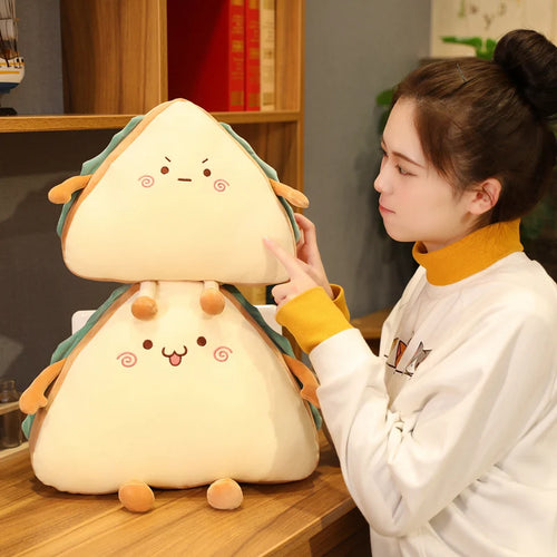 Load image into Gallery viewer, Move&amp;TV Doll High Quality Giiant Size 100cm Soft Plush&amp;Stuffed  Bread Doll Birthday Gift For Children Funny Toys For Baby
