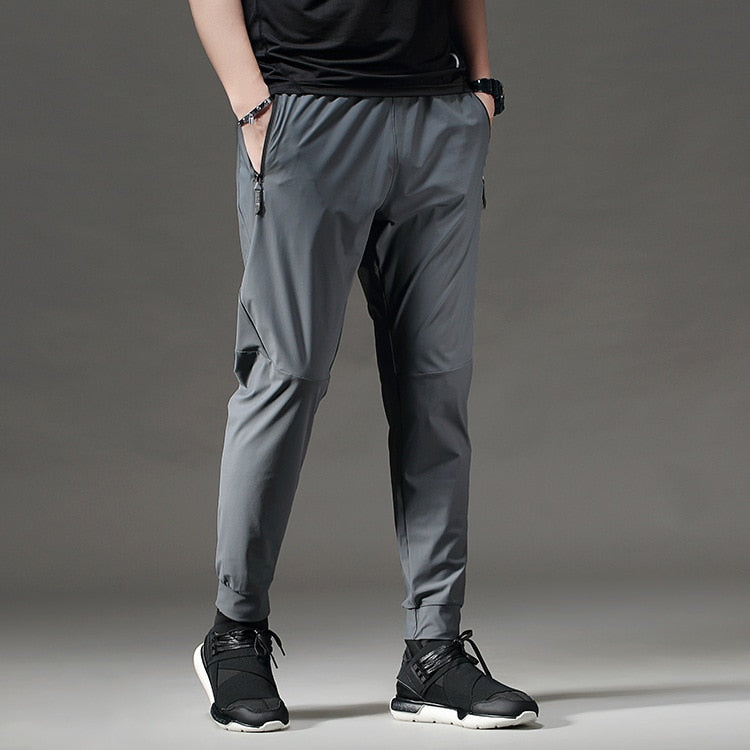 Summer Quick Dry Trousers Men Sports Running Pants pant Training sport Pants Elasticity Legging jogging Gym Trousers