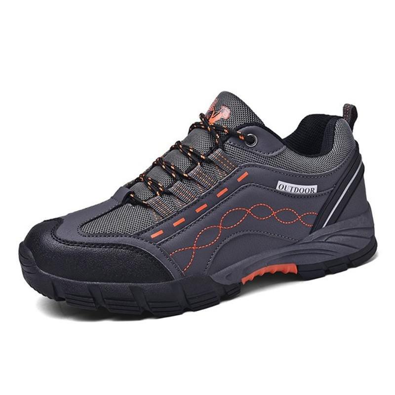 Men Shoes Men Casual Shoes Comfortable Men Outdoor Hiking Shoes Fashion Men's Sneakers Non-slip Rubber Footwear Size 47