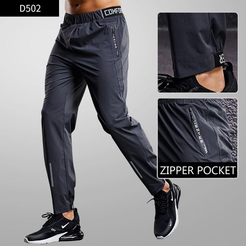 Load image into Gallery viewer, Ice Silk Sport Pants Men Running Sweatpants Gym Fitness Jogging Training Trousers Thin Section Trend Wild Outdoor Dry Fit
