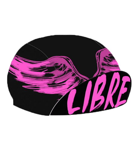 Classic Wings Of Freedom Cycling Caps Polyester Black Pink  Quick-Drying Team Bike Hats Unisex  Summer Balaclava