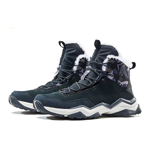 Load image into Gallery viewer, Waterproof Hiking Shoes Men Winter Outdoor Sneakers for Men Snow Boots Plush Mountain Snowboots Outdoor Tourism Jogging Shoe
