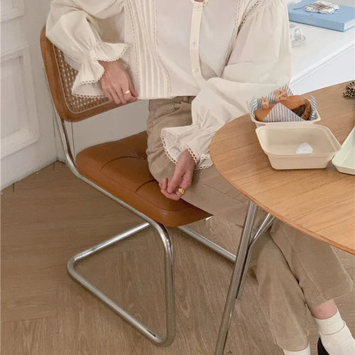 Load image into Gallery viewer, Vintage French Style Fashion Blouses Female Begie Office Ladies Shirts Elegant Spring Summer Blouses Women Chic Wild Tops
