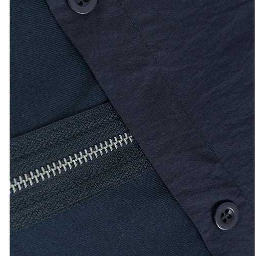 Load image into Gallery viewer, Women Gray Color-block Zipper Big Size Casual T-shirt New Round Neck Short Sleeve Fashion Tide Spring Summer 2025  1DJ0663
