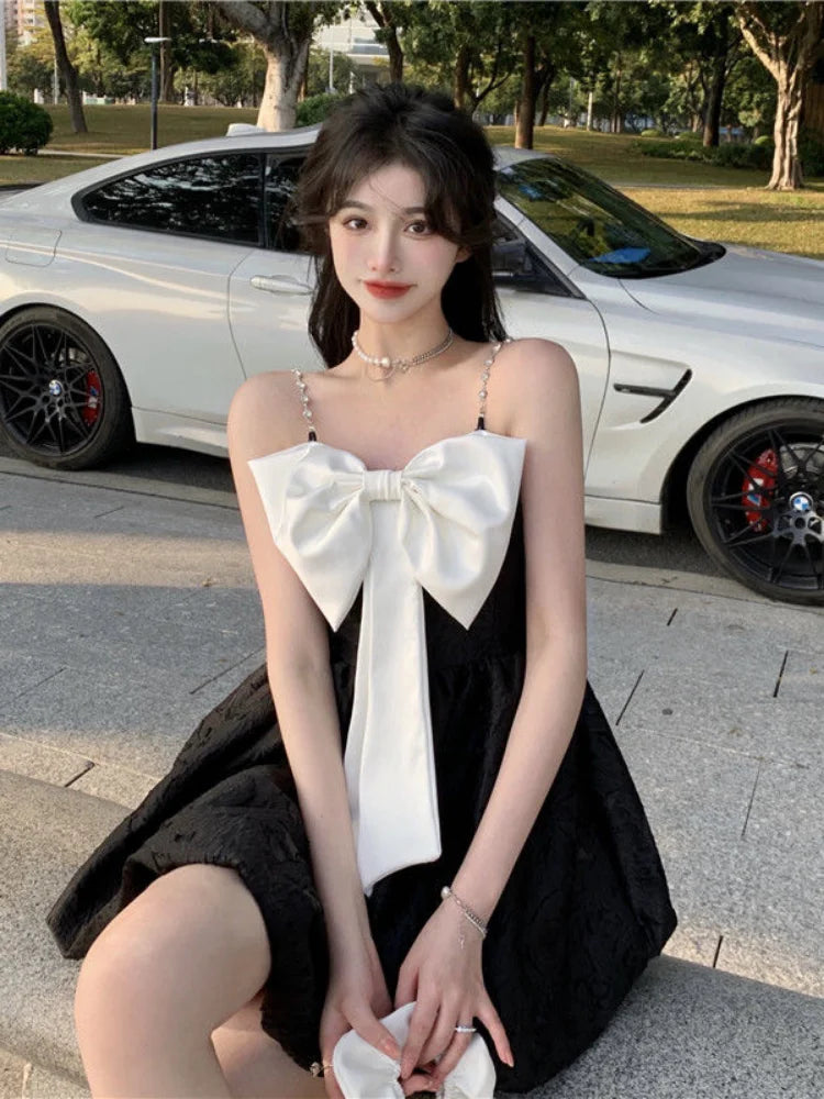 Korean Chic Mini Dress Elegant Black Party Wear Shrug Dress For Women,  Perfect For Summer Office Wear Short Sleeves 2023 Fashion From Fucloth,  $31.53 | DHgate.Com