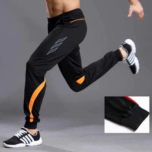 Load image into Gallery viewer, Sport Pants Men Running Pants With Zipper Pockets Training Male Pants Soccer Pants Fitness Pants Sportwear Youth kids XXS XS 4XL
