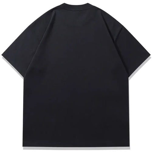 Hip Hop Tshirt Streetwear Girl Graphic Printed Short Sleeve T-Shirts Hip Hop Punk Gothic Oversize Tops Harajuku Casual Baggy Tee