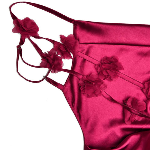 Load image into Gallery viewer, Floral Draped Backless Maxi Long Dress For Women Fashion Spaghetti Strap Sleeveless Bodycon Evening Party Dress Elegant
