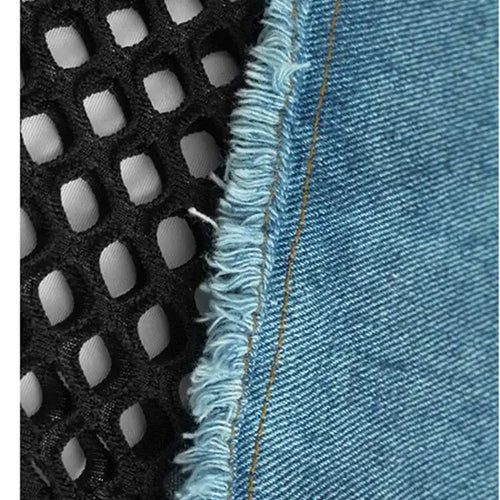 Load image into Gallery viewer, High Waist Black Denim Hollow Out Long Casual Wide Leg Jeans New Women Trousers Fashion Tide Spring Autumn 2025 1DH9802
