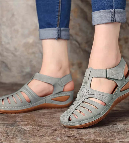 Women's Sandals Classics Summer Shoes For Women Summer Sandals Wedge Heels Sandalias De Mujer With Low Platform Footwear Female