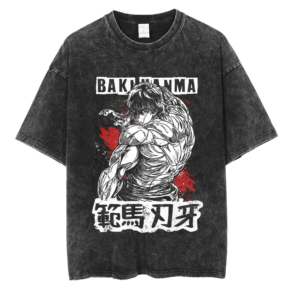 T Shirt Streetwear Men Oversize Hip Hop T-Shirt Devil Racing Harajuku Tshirt Summer Short Sleeve Cotton Loose Tops Tees