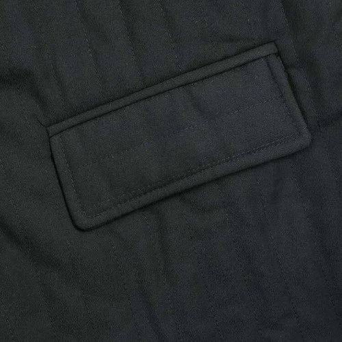 Load image into Gallery viewer, Women Black Cotton-padded Warm Blazer New Lapel Long Sleeve Loose Fit Jacket Fashion Tide Autumn Winter 2025 1DF3136
