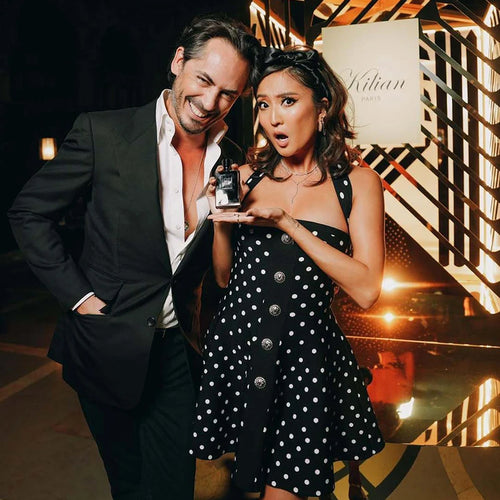 Load image into Gallery viewer, Halter Backless Polka Dot Dress For Women Fashion Square Collar Sleeveless High Waist A-line Knit Mini Dress Elegant
