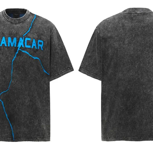 Load image into Gallery viewer, Vintage Men T-Shirt Y2K Hip Hop Patchwork Washed Streetwear Tshirt Y2K Harajuku Summer Punk Gothic Short Sleeve Baggy Top Tee
