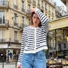Stripe cardigan