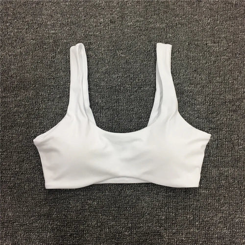 Load image into Gallery viewer, Women Nude Underwear Sports Bras Fitness Yoga Running Jogging Gym Wear Stretch Padded Sling Sport Top Athletic Vest Yoga Bra
