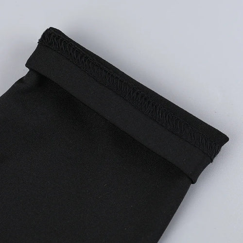 Load image into Gallery viewer, Patchwork Sexy Mini Dress For Women Autumn New Contrasting Color O Neck Long Sleeve High Waist A-line Sexy Dress
