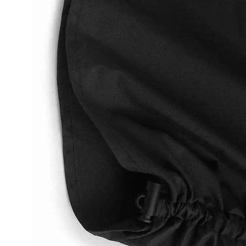 Load image into Gallery viewer, Women Black Irregular Drawstring Big Size Long Dress New Round Neck Sleeveless Fashion Tide Spring Summer 2025 1DH6574
