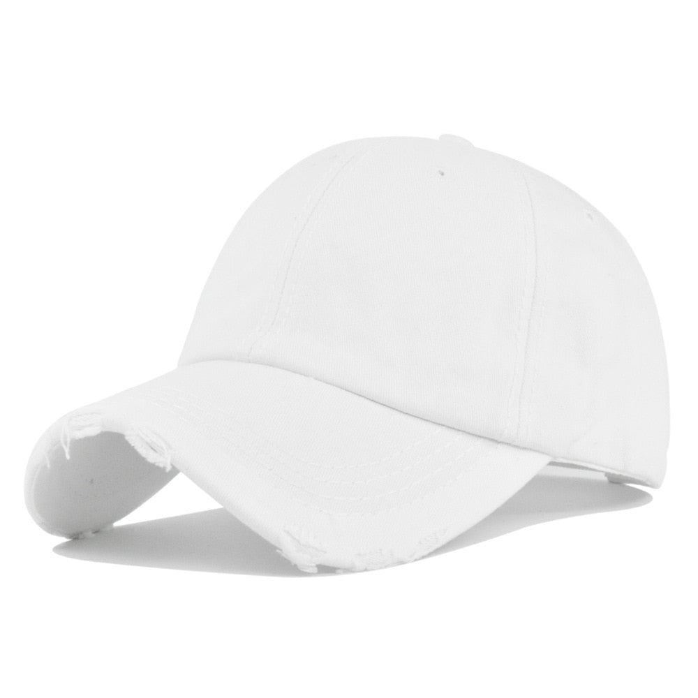 Cotton Retro Baseball Cap for Men Outdoor Sport Women's Summer Hat Snapback Solid Dad Caps Golf Bone Casquette
